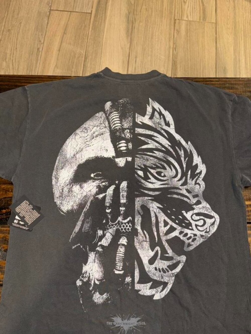 Darc Sport x Bane Dark Night Rises limited edition Wolf Gray graphic tee